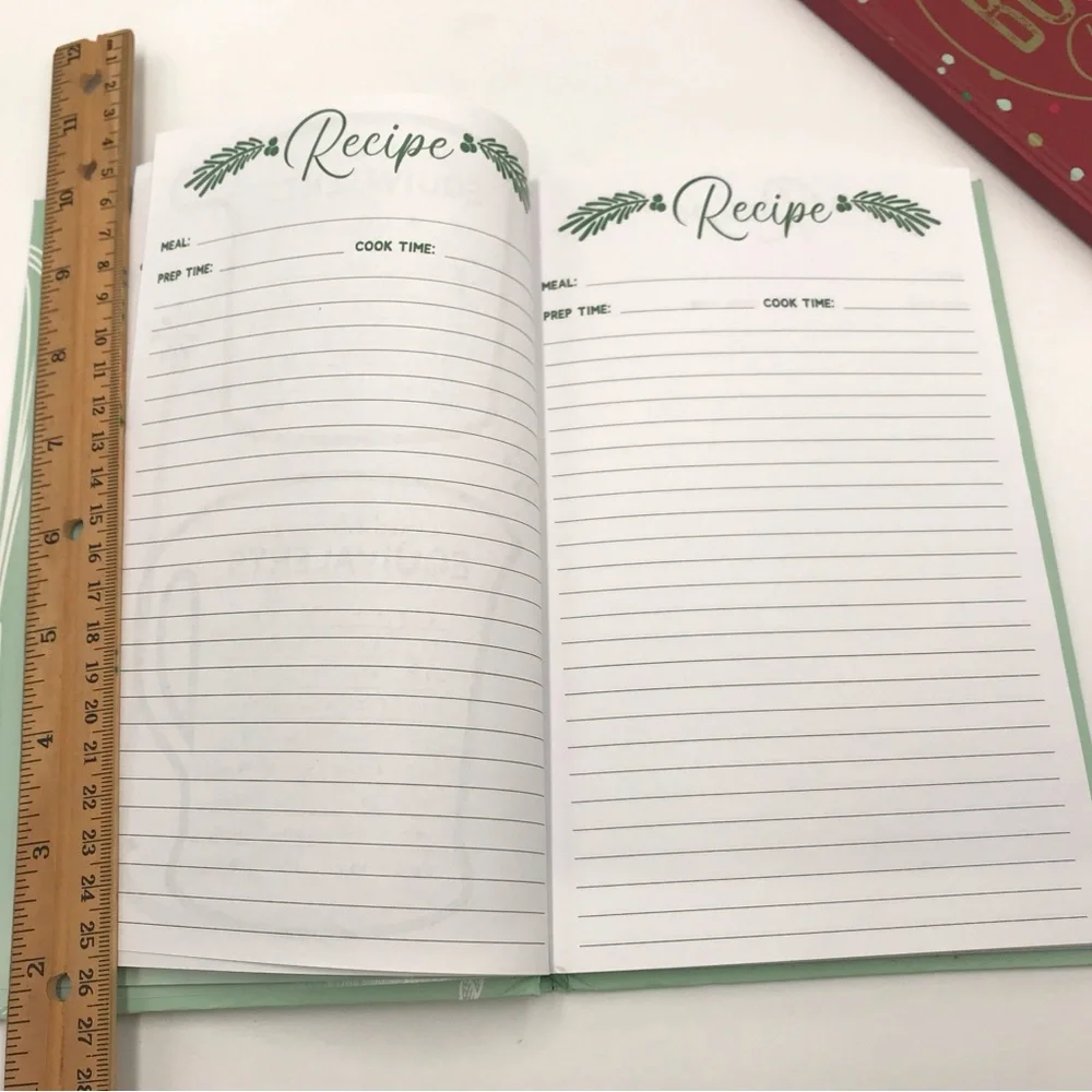 Lot‎ of 2 Books Holiday Budge Planner & Holiday Menu Planner Journal- NEW.